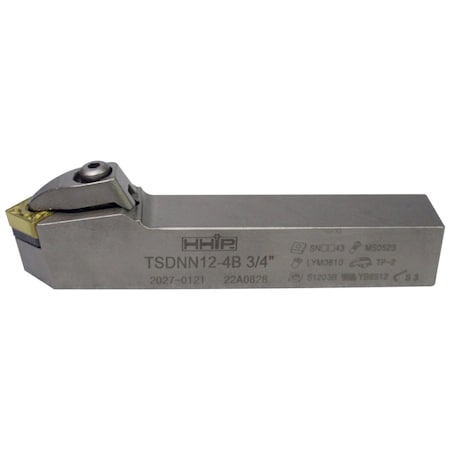 Hhip MSDNN 12-4B Turning Tool Holder - New Rigid Clamp Design 2027-0121
